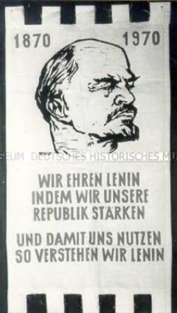 Wandbehang (Lenin, 100. Geburtstag)