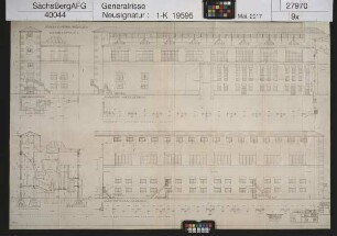 Kraftwerk Böhlen der AG Sächsische Werke; Kesselhaus 1