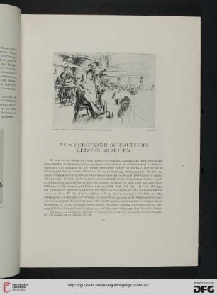 Von Ferdinand Schmutzers letzten Arbeiten