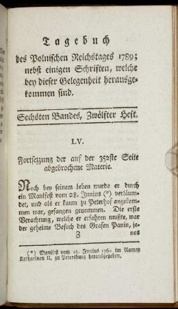 Sechsten Bandes, Zwölfter Heft.
