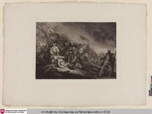 [Der Tod des General Warren beim Battle of Bunker's Hill, 17. Juni 1775]