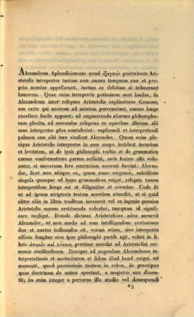 Alexandri Aphrodisiensis Commentarius in libros metaphysicos Aristotelis