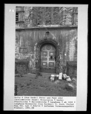 Katholische Pfarrkirche Sankt Peter und Paul & Schlosskirche Sankt Trinitatis — Portal