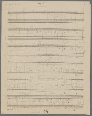 Quintets, vl (2), vla (2), vlc, op.24/4, C-Dur, Excerpts. Sketches - BSB Mus.ms. 23170-2 : [caption title:] IV