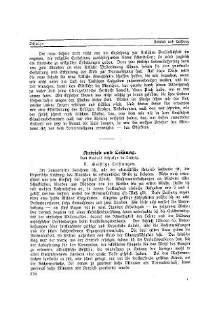 Antrieb und Leistung