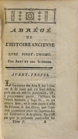 Abrégé de l'histoire ancienne, T. 5