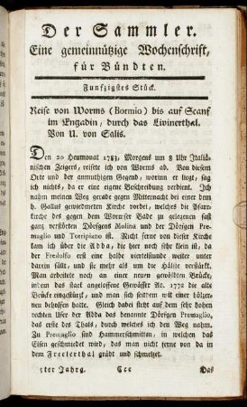 Fünfzigstes Stück.
