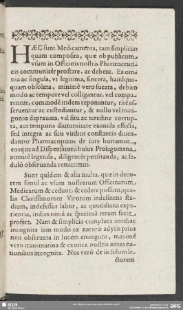 Haec sunt Medicamenta, ta simplicia quam composita ...