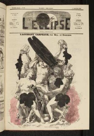 L'accident Carpeaux, par Gill et Coinchon