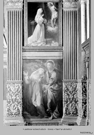 Katharinenszenen : Der heiligen Katharina erscheint Christus an der Geißelsäule