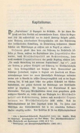 528-538 Kapitalismus : Fortsetzung