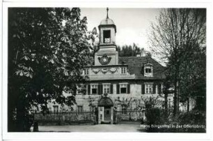 Radebeul. Haus Sorgenfrei in Oberlößnitz