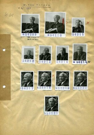 Portraitserie Frank Thiess