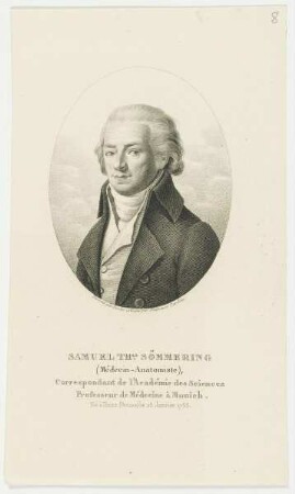 Bildnis des Samuel Th. Sömmering