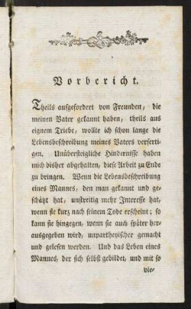 i-viii, Vorbericht