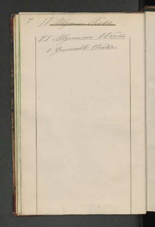 1. Gesammelte Werke