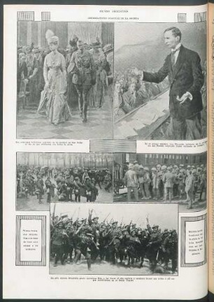 Informaciones gráficas de la guerra [Dibujos y fotografías]