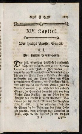 259-262, XIV. Kapitel.