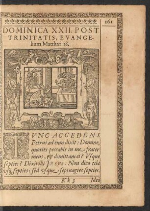 Dominica XXII. Post Trinitatis, Evangelium Matthaei 18.