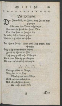 Der Betrüger