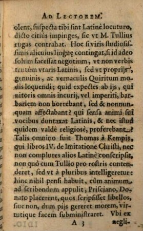 Lexicon Germanico-Thomaeum : in quo Thom. a Kempis ... idiotismi Germanici magno numero ordineque proponuntur
