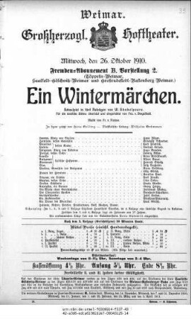 Ein Wintermärchen