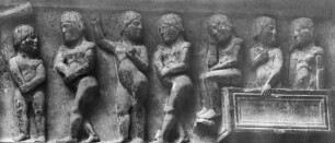 Portale del Guidizio finale (Westportal) — Architrav: Auferstehung der Toten