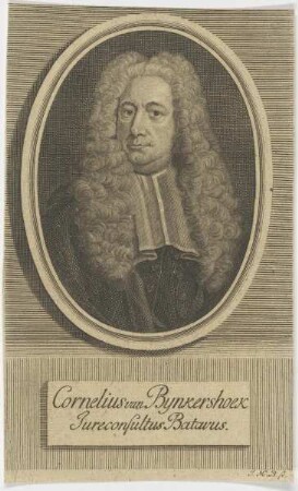 Bildnis des Cornelius van Bynkershoek