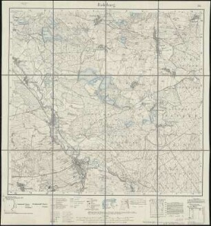 Meßtischblatt 34 : Radeburg, 1925 : Radeburg. - Umdr.-Ausg., aufgen. 1903, hrsg. 1906, bericht. 1922, Nachträge 1925. - 1:25000. - Leipzig, 1925. - 1 Kt.