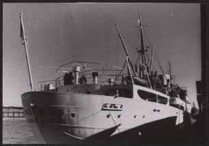 Der Kühlschiffstyp "Proteus" am Hamburger Hafen