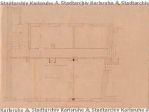Beichel, Friedrich. Städtische Sparkasse. Umbau des Hauses Zähringerstrasse 96