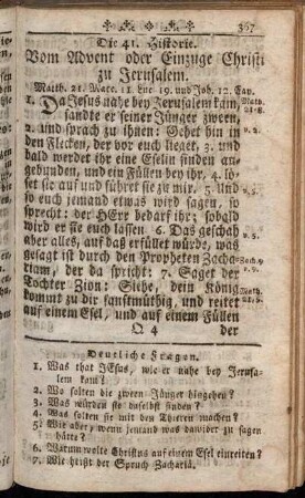Die 41. Historie. - Die 52. Historie.