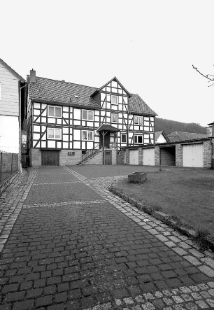 Wohnhaus; Kaufungen, Steinweg 5