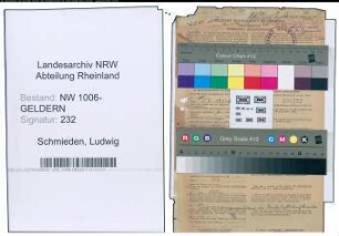 Entnazifizierung Ludwig Schmieden , geb. 24.08.1890 (Studienrat)