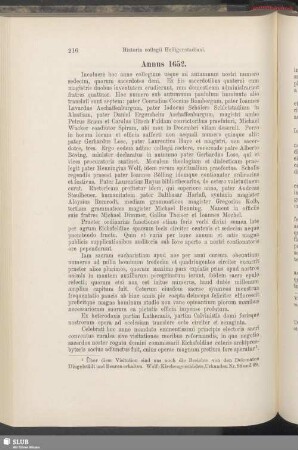 Annus 1652