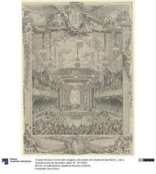 Décoration de la Salle de Spectacle [...] de la Grande Ecurie de Versailles