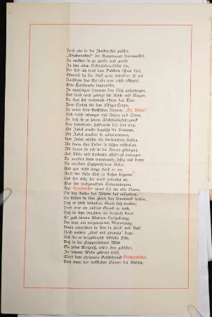 Den Pappenheimern : Gedächtnißzettel ; [München, am St. Christinen-Abend A. D. 1883]