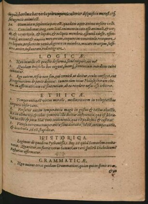 Grammaticae.