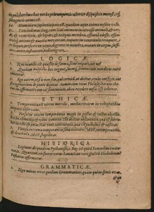 Grammaticae.