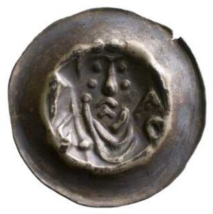 Münze, Matthiaspfennig, 15.Jh.