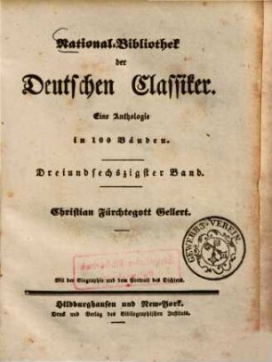 Poetische Fabeln und Erzählungen