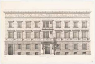 Preußisches Kultusministerium, Berlin: Fassadenansicht
