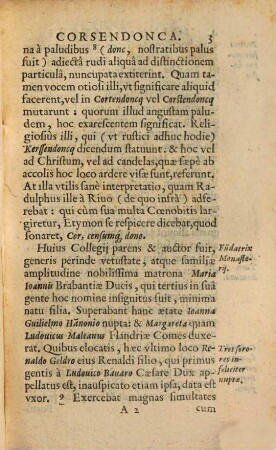Corsendonca : sive coenobii canonicorum regularium ord. S. Augustini de Corsendoncq origo et progressus