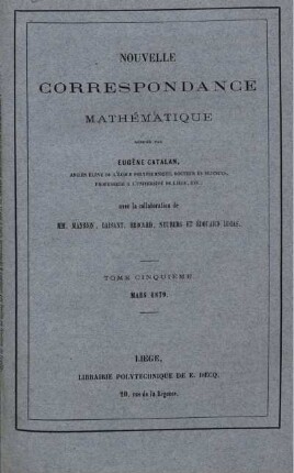 Mars 1879.