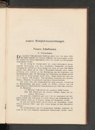 Neuere Schulbauten.