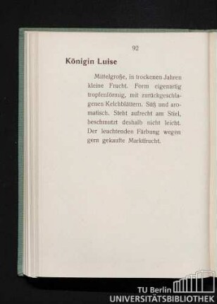 Königin Luise.