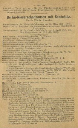 Berlin-Niederschönhausen mit Schönholz