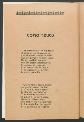Como truco