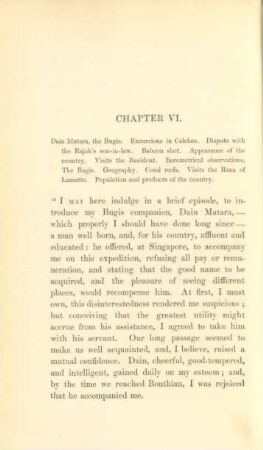 Chapter VI. Dain Matara, the Bugis. Excursions in Celebes ...