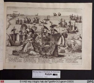Seeschlacht bei Enkhuizen, 11. Oktober 1573.